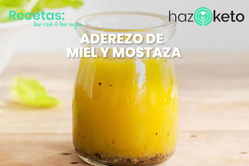 receta aderezo de miel y mostaza bajo en carbohidratos