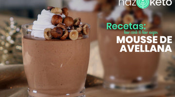 Keto Hazelnut Mousse Recipe, Sugar Free, Delicious Keto Dessert.