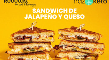 Keto Jalapeno und Low Carb Käse-Sandwich-Rezept