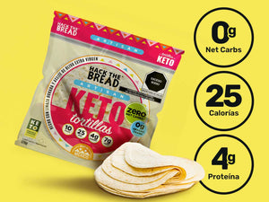 Tortillas de Harina Keto