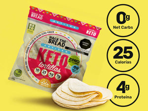 Tortillas de Harina Keto