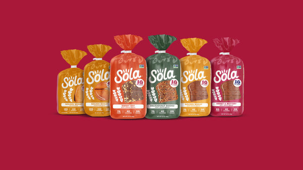 panes keto sin azúcar marca SOLA