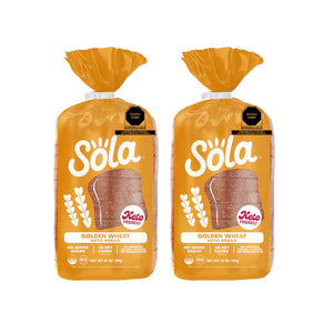 Keto brød, uten tilsatt sukker, SOLA Golden Wheat Flavor